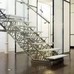 interior-staircase-designs-white-treads-metal-stairs-glass-railing-ideas-contemporary-staircase