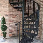 metal-stairs-iron-spiral-staircases-outdoor-spriral-staircase-metal-stair-treads