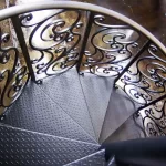 metal-stairs-metal-spiral-staircase-wrought-iron-balusters-interior-staircase-design