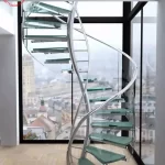 metal-stairs-modern-interior-staircase-spiral-staircase-design-metal-stair-handrails-glass-treads